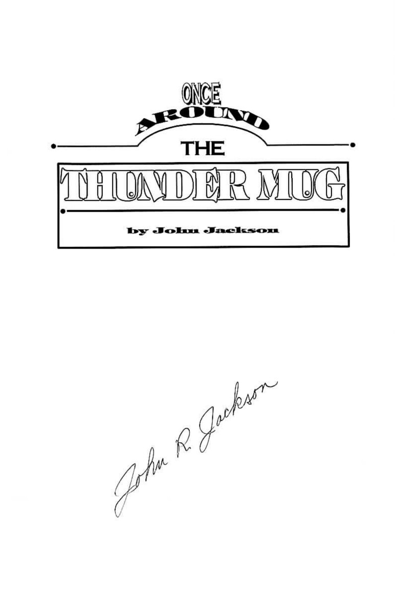 Title page bearing John R. Jackson's handwritten signature.